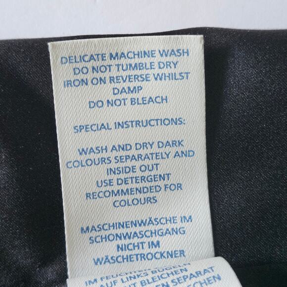 Boden Kensington Geometric Print Silk Blend Cap Sleeved Midi Dress Size 6 - Picture 4 of 10